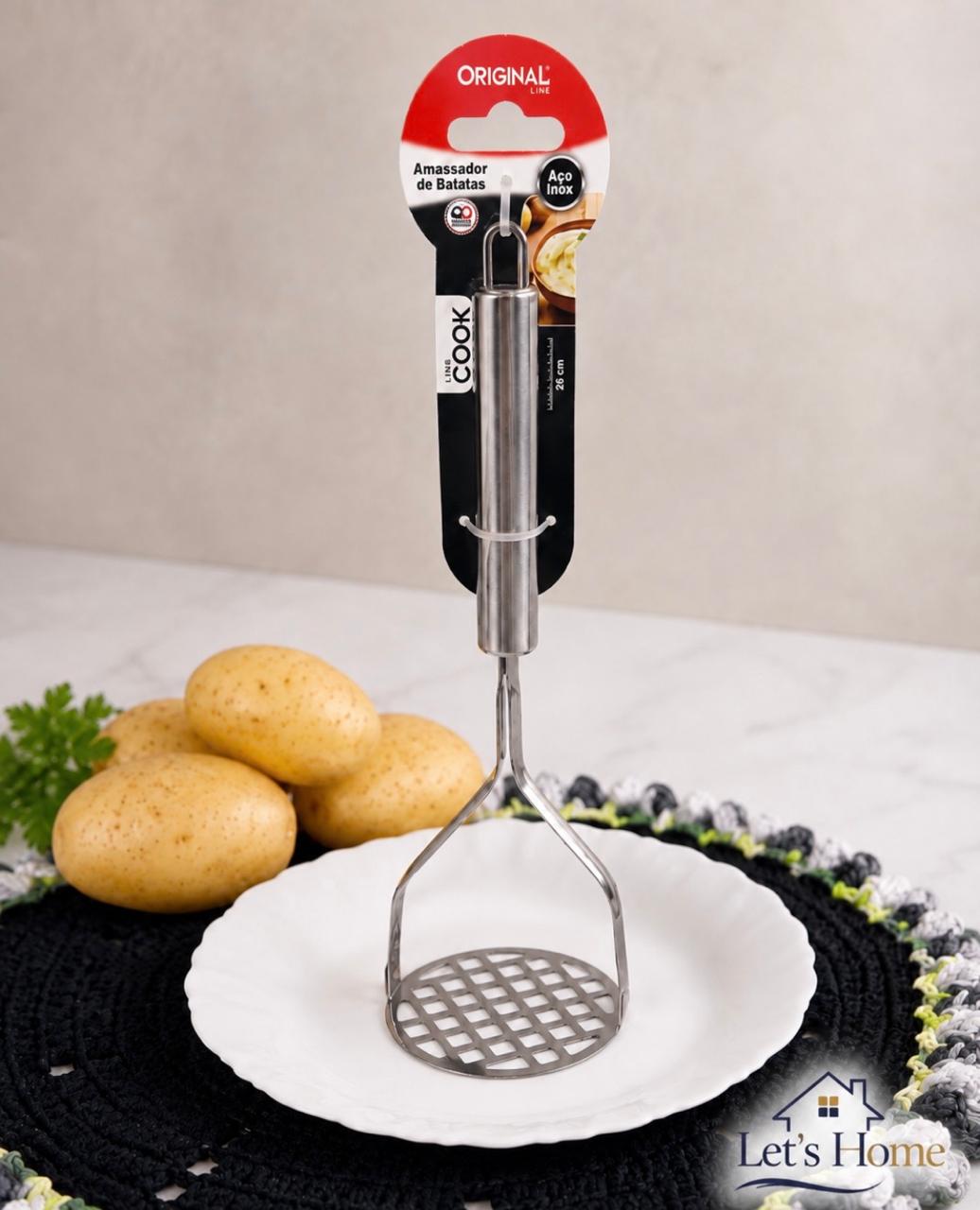 Amassador de batatas em inox